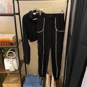 Lovers + Friends black track suit